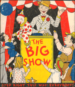 "The Big Show" children's circus book