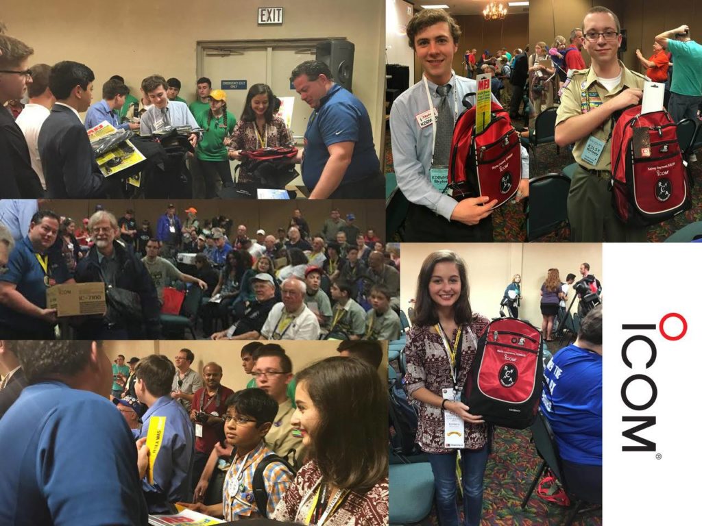 Icom America Hamvention – Youth Forum coverage, prizes, and participation
