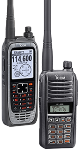 Icom A25 and Icom A16 - Aviation Handheld Radios